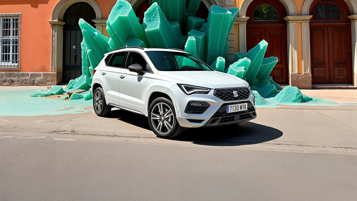 Zaparkowany SEAT Ateca 